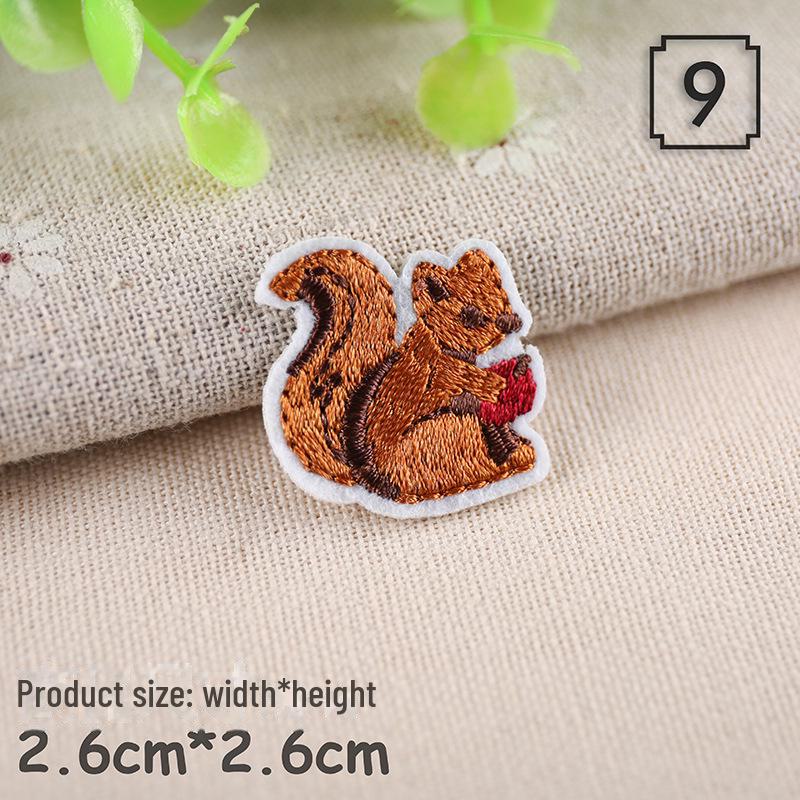 Очаровательная нашивка с изображением маленького животного для детской одежды