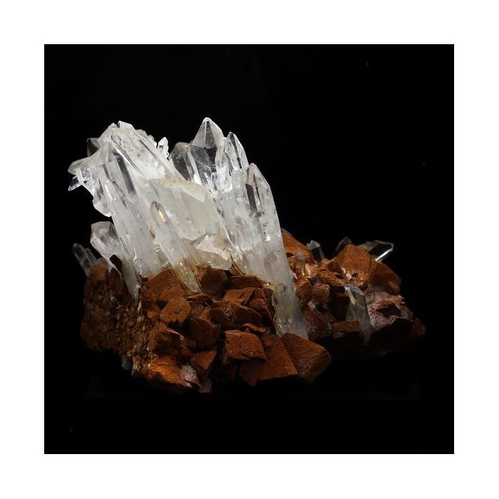 Pierres et Minéraux. Quartz + Siderite. 384.0 ct. Col du Barioz, Isère, France..