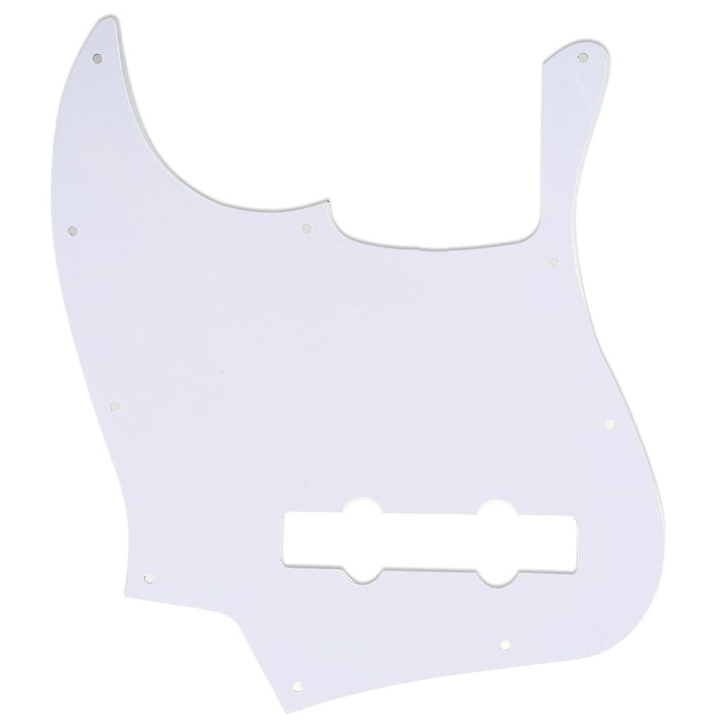 Musiclily Pro 10-Hole JB Jazz Bass Pickguard for 5-String Fender Mexican Jazz Bass, Tortoiseshell Pattern, 4-Piece Set