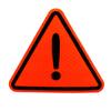 Triangle Exclamation Mark Reflective Warning Sign Car Sticker Night Driving Safety Reflective sticker for Car Anti-Collision