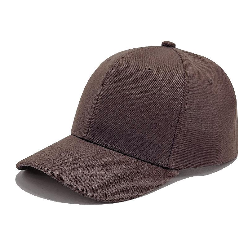 Summer Sun Protection Non-Collapsing Baseball Cap - Acrylic, Minimum Order 50 Pieces