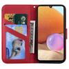 Cute Animal Phone Case For Samsung Galaxy S25 S24 S23 S22 S21 S20 FE Ultra S10 Plus S10E Wallet Card Slots Pocket Cover #SAB