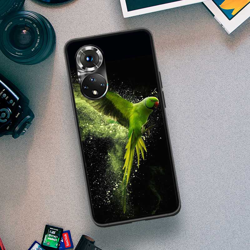 Чехол для телефона Parrot Bird для Huawei P Smart 2021 Y5 Y6 Y7 Y9 Honor 50 20 Pro 10 10I 9 9X Y9S 8 8A 8X 8S 7S