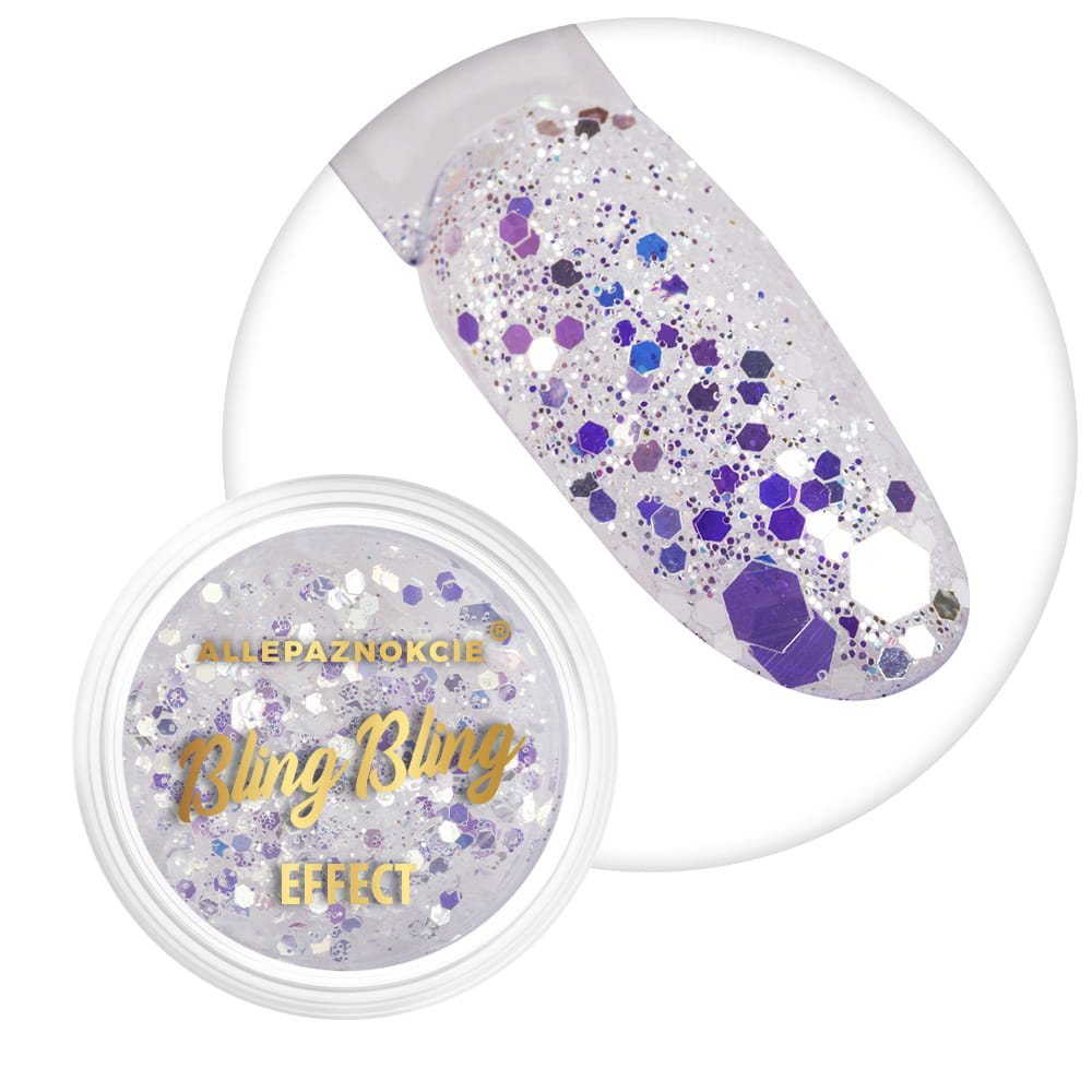 Pyłek Do Paznokci Bling Bling Effect Allepaznokcie 1 G Nr 02