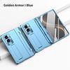 Для Samsung Galaxy Z Fold 8 Ultra / 8 7 6 5 4 3 360 Полная Защита Чехол-шарнир Складной Чехол Закаленное Стекло Пленка Подставка ПК Чехол