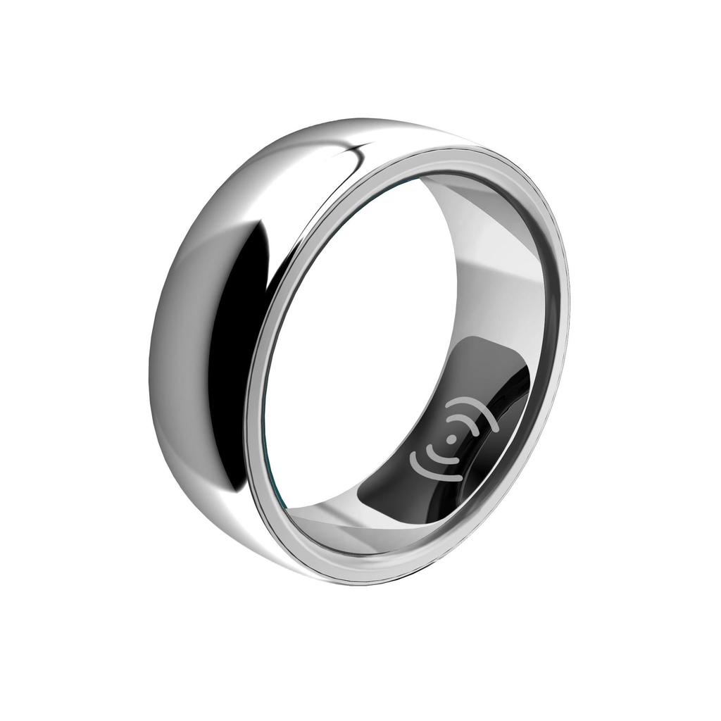 Smart Ring: Bluetooth ECG, Heart Rate, Blood Oxygen, Sleep Monitoring with NFC, Wireless Charging, and Entertainment App