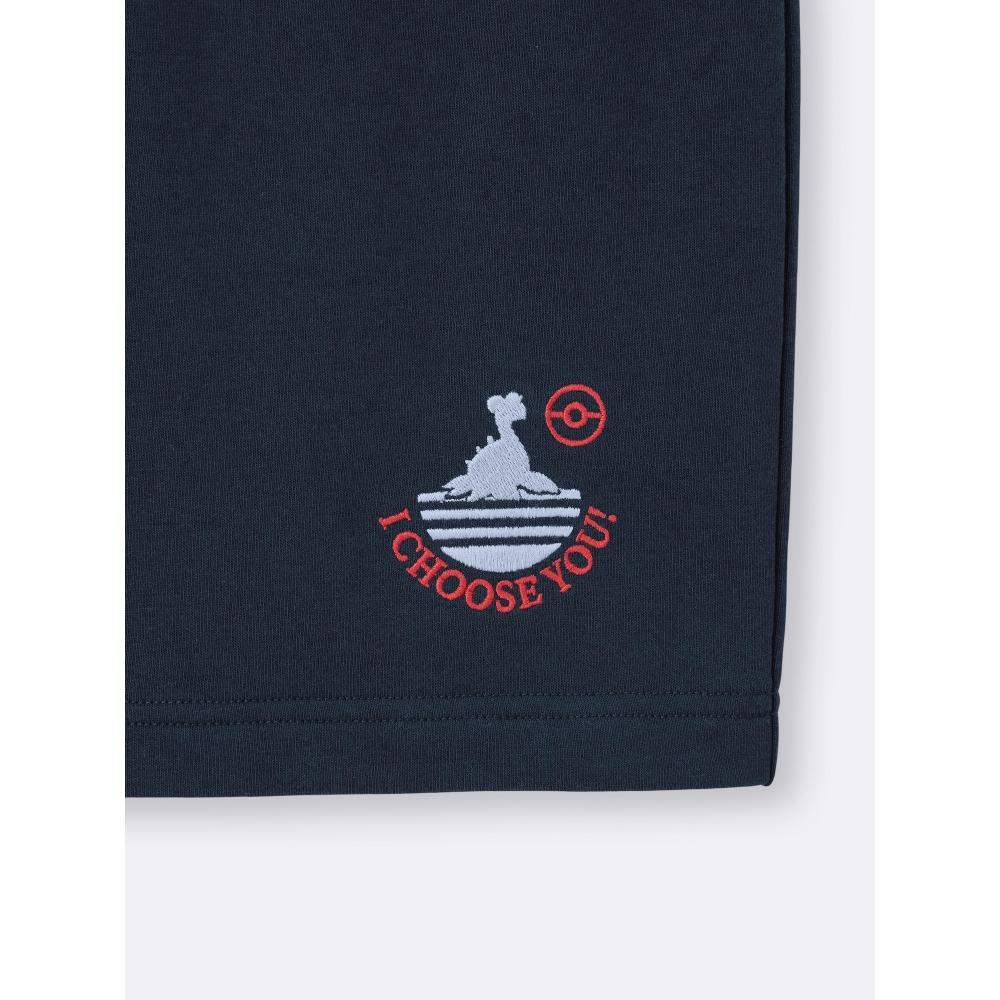 GU by Uniqlo Потные легкие полуштаны Покемон