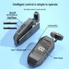 GT010 Bluetooth Earphone: Clip-on, Large Battery, Vibration, Retractable, Digital Display for Business Calls