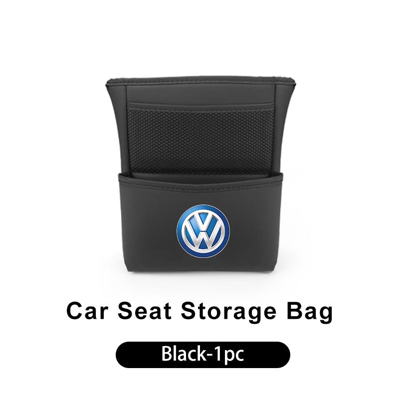 Large Capacity Car Center Console Seat Storage Bag For VW GTI Golf Tiguan Jetta T-ROC Touareg Touran Sharan Beetle GTD GTEPC2
