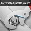 Многоцелевой регулируемый быстрооткрывающийся универсальный набор гаечных ключей для труб