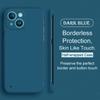 0.3mm Ultra Thin Matte Frameless Shockproof Phone Case For Apple iPhone 15 14 13 12 11 Pro Max Plus Half-wrapped Hard Back Cover