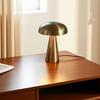 Светодиодная настольная лампа в виде гриба, перезаряжаемая сенсорная, трехцветное освещение для кафе-бара, ресторана, гостиной, спальни, кабинета, украшение