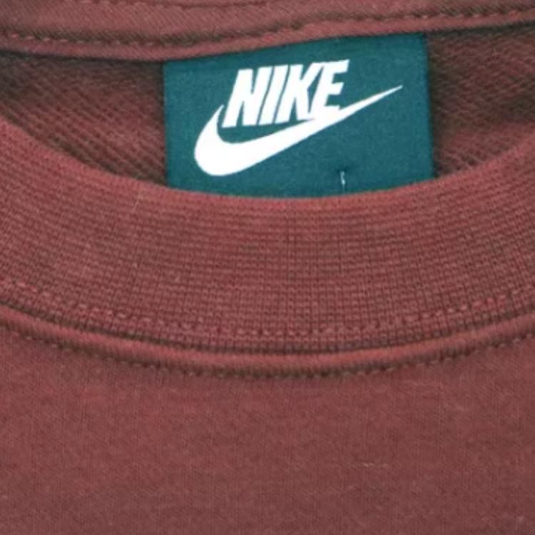 Nike Свободный крой укороченная толстовка с капюшоном женские топы синий BV4954-433