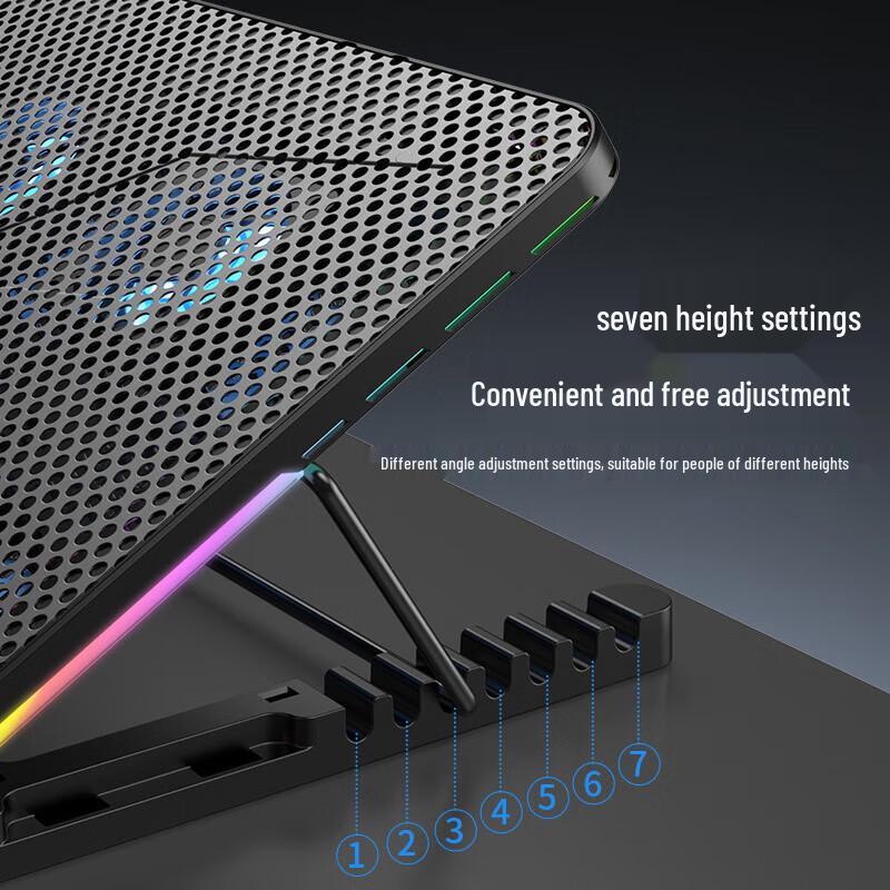 Lenovo E-Power RGB Laptop Cooler Stand with Powerful Fan
