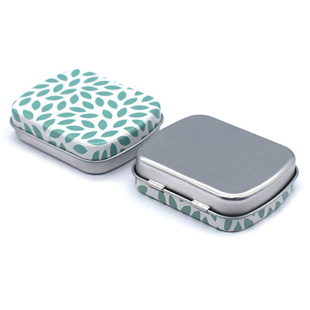 Мини Жестяная Коробка Металлическая Банка для Хранения Новая Жестяная Коробка на Петлях Конфеты