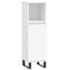 VidaXL Bathroom Cabinet White 30x30x100 Cm Engineered Wood 831564
