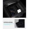For Tesla Model Y/3 Center Console Organizer Tray Armrest Storage Box Hidden Cubby Drawer Fit 2021-2024 Model Y 2021-2023 Model3