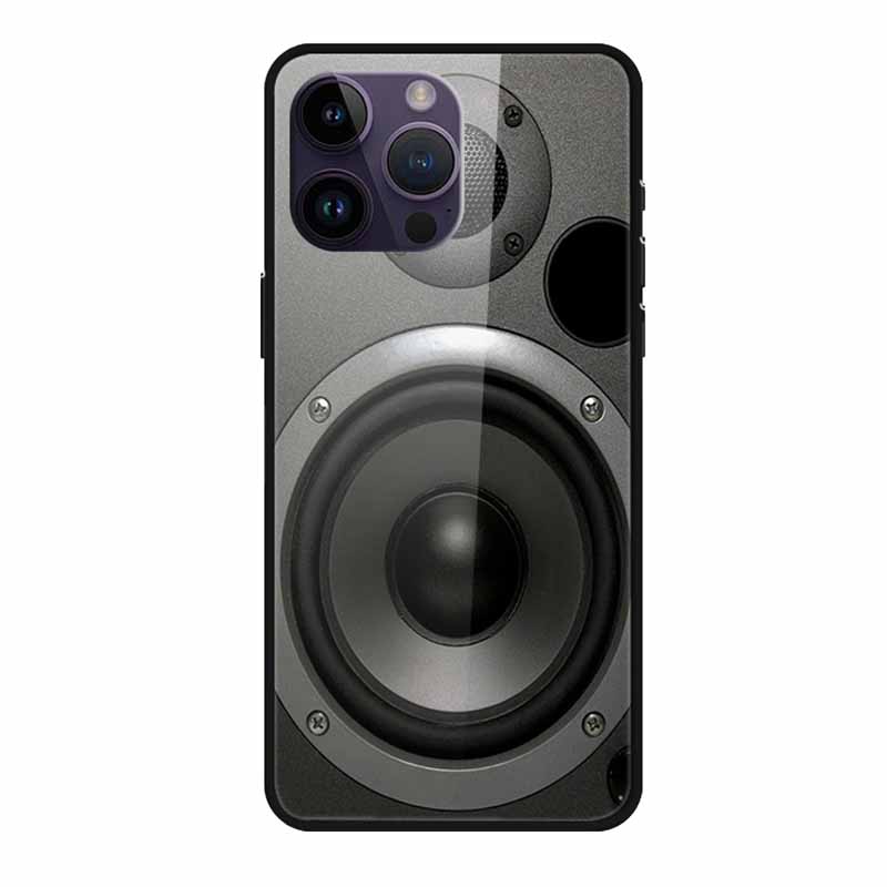 Стеклянная задняя крышка для чехла телефона iphone 16 Pro Max 16Pro Max Жесткий закаленный стеклянный чехол Для iphone 15 Pro Max Чехол Мягкий бампер из ТПУ