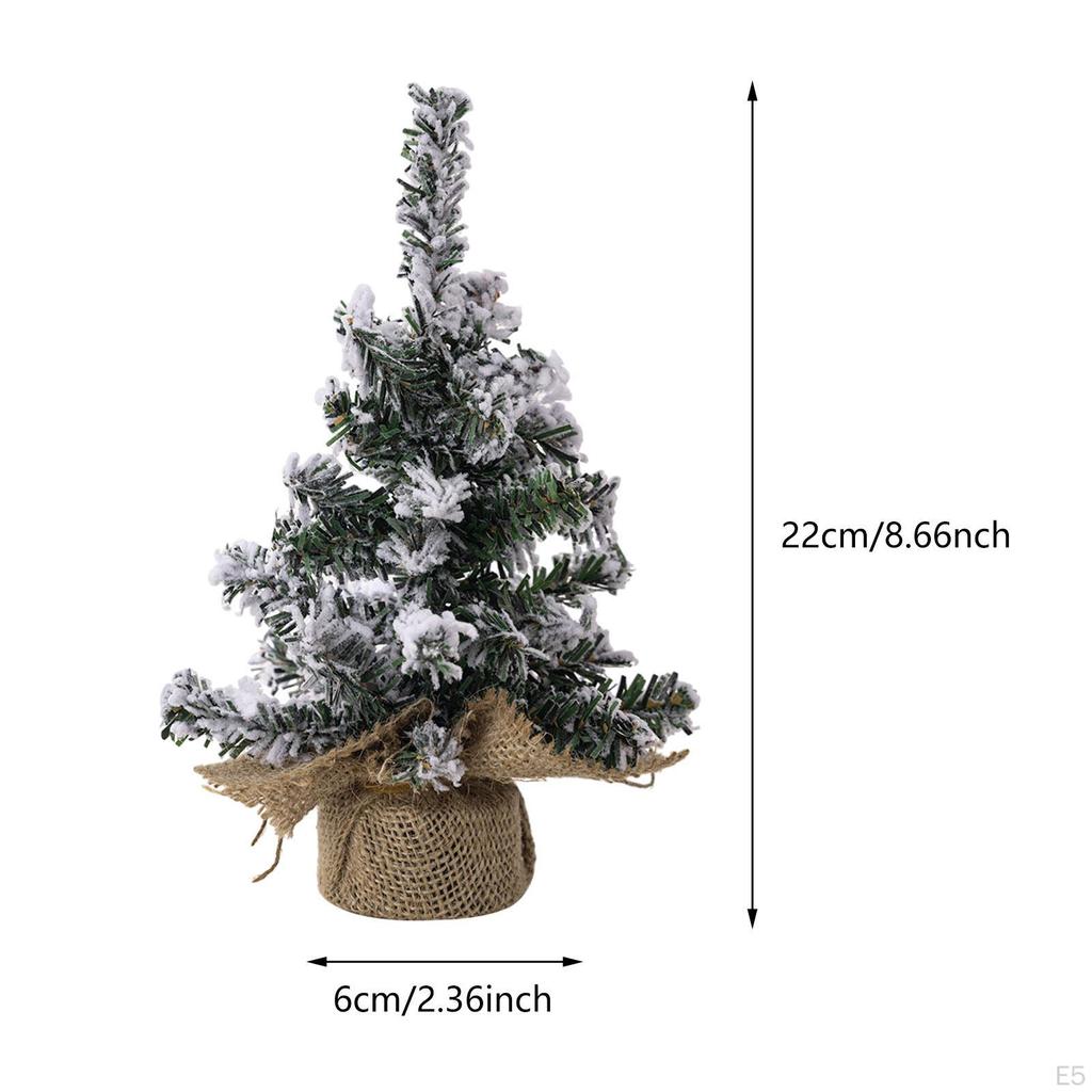 Искусственная новогодняя елка для стола, миниатюрный дом