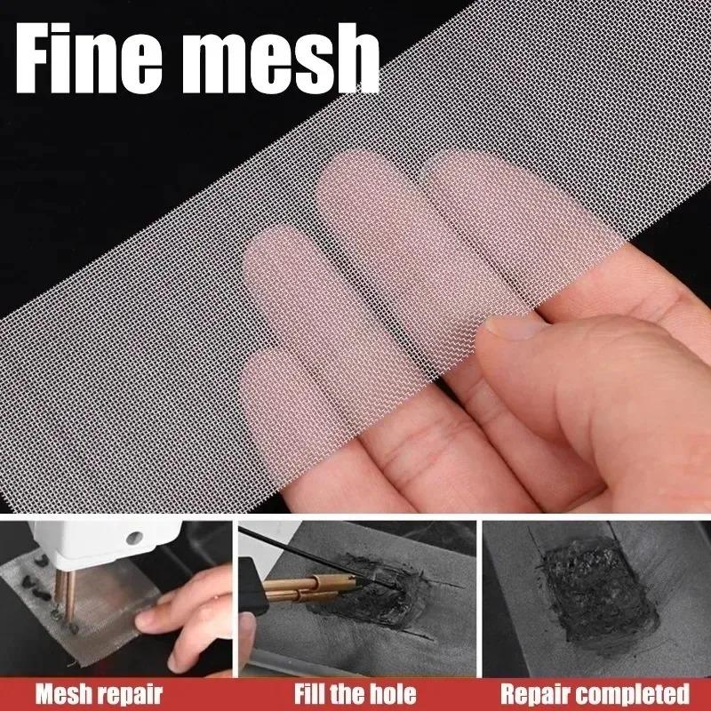 Stainless Steel Wire Repair Mesh for Car Bumper Plastic Hole Crack Patches Auto Repair Welding Machine Accessories 20-5pcs
