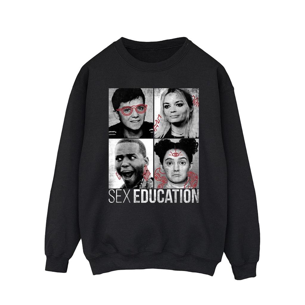 Netflix Mens Sex Education Class Photos Sweatshirt