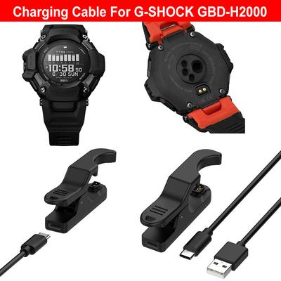 USB-кабель для зарядки часов, подставка для зарядки 5 В 1000 мА, спортивный шнур для зарядки часов Ca Sio G SHOCK GBD-H2000