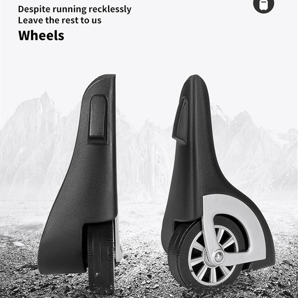 1 пара поворотных колес для багажа, колеса для чемодана, замена колес для чемодана, колеса для дорожного чемодана, роликовые колеса для багажа