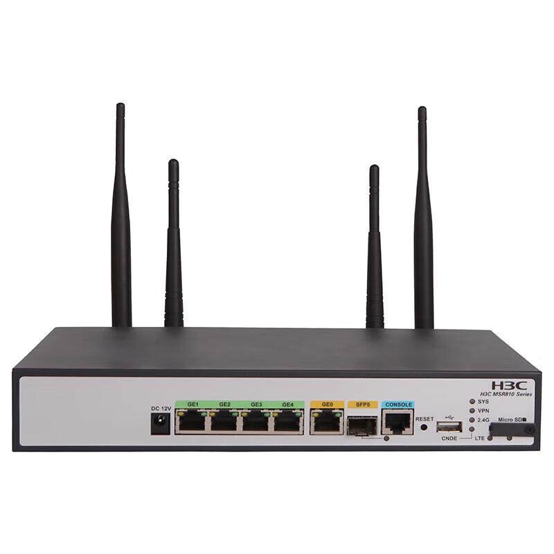 Корпоративный гигабитный 4G LTE роутер серии H3C MSR810