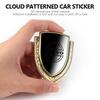 Cloud Pattern Car Body Sticker Aluminum Alloy Auto Grille Badge For Volvo V60 V50 V40 S80 S60 S90 C40 XC40 V70 XC70 XC60 XC90