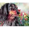 5d Diy Diamond Embroidery DOG Diamond Painting Picture of Rhinestones Cross-stitch