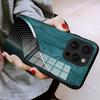 Закаленное стекло с текстурой и дизайном в виде чешуи, чехол для телефона, подходит для iPhone 17 16 15 14 13 12 11 Pro/Max/Plus, ударопрочная задняя крышка