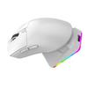 Легкая игровая мышь с RGB-подсветкой, трехрежимным подключением и беспроводной зарядной базой