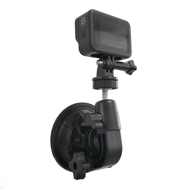 Car Suction Cup 9cm Fixed Vehicle Holder For GoPro Hero 13 12 11 10 9 Insta360 X4 X3 DJI Osmo Action 5 4 3 2 Camera Accessories