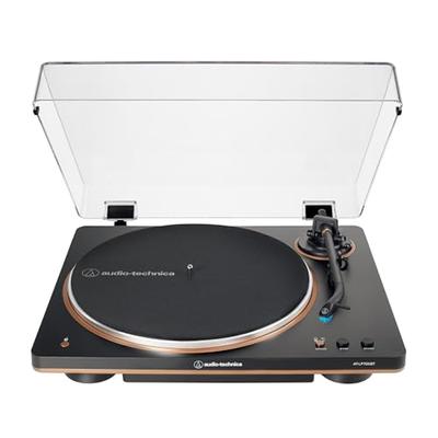 Audio-Technica AT-LP70XBT BZ беспроводной проигрыватель пластинок Bluetooth совместимый полностью автоматический литой алюминиевый сплав картридж типа VM встроенный фонокорректор