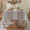 Modern Simple Tablecloth Imitation Cotton And Linen Fabric Home Dining Table Cloth Ins Coffee Table Mat Picnic Mat Home Tablecloth
