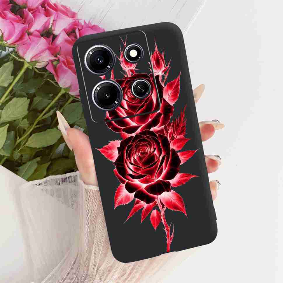 Чехол для телефона Infinix Note 30i X6716 Стильный окрашенный чехол для Infinix Note30i Note 30i Мягкий силиконовый ударопрочный чехол Fundas
