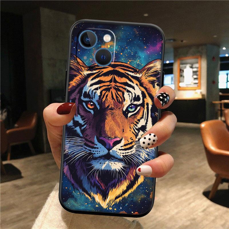 Animal Tiger lion New High-End Shell Phone Case for OPPO A3 Pro A72 A74 A76 A77 A77S A78 A79 A94 A95 A18 A40M A58