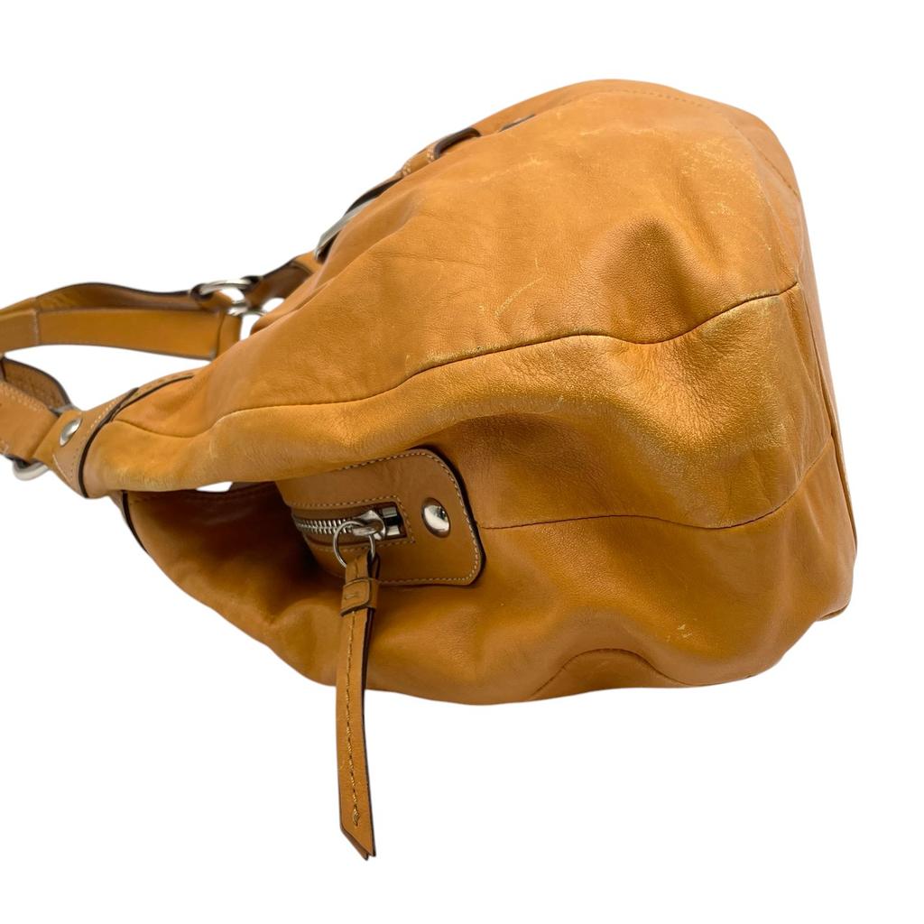 Used COACH Hobo bag / Shoulder bag Soho Lin HoboShoulder Bag Camel leather Women