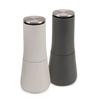 Joseph Joseph Salt and Pepper Mill Set with Mill Top, Manual Salt and Pepper Shakers (7 x 7 x 16.9 cm), White/Gray [Authentic] 95036