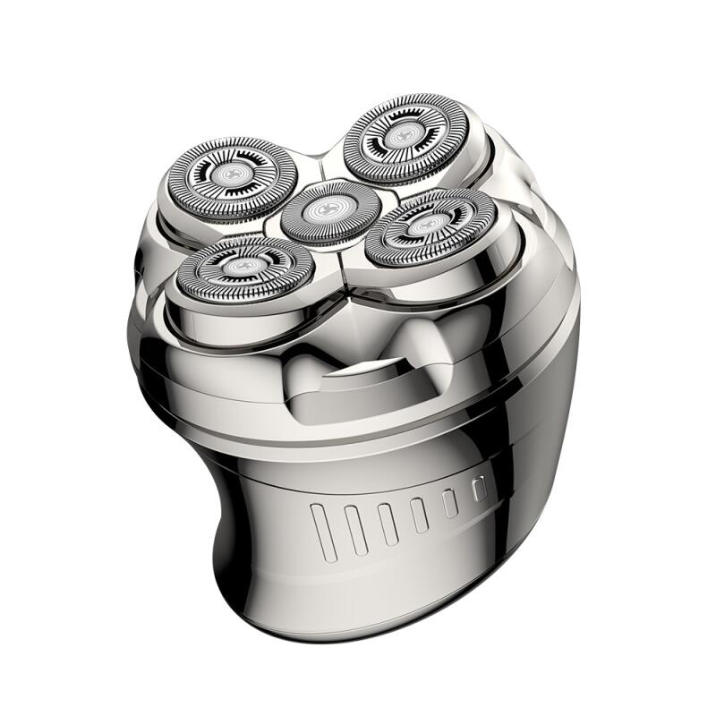 Ultra-mini electric razor with 5 heads / portable for travel and business trips