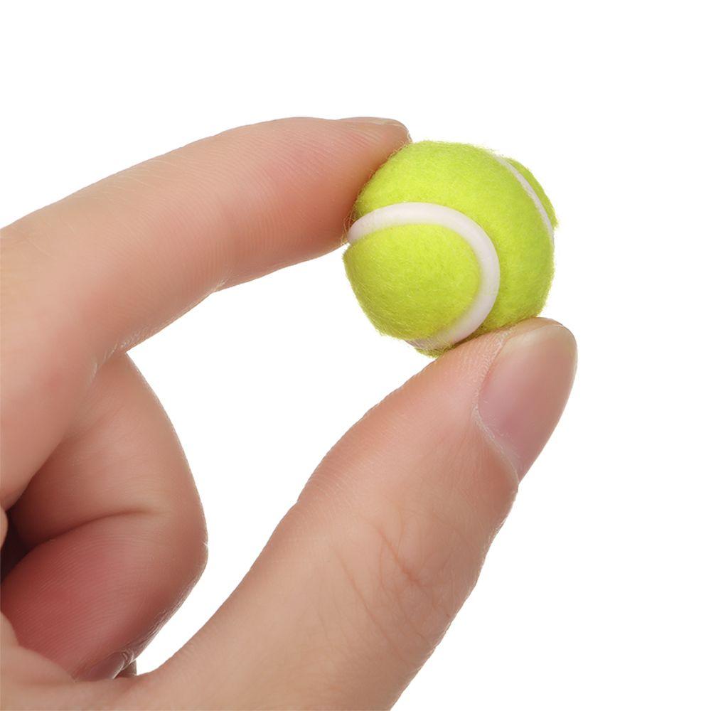 Accessory Sport Tennis Model Mini Tennis Racket&Ball Doll House Tennis Miniature Tennis Racket