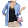 Coach Nolita 19 Diamond Pattern Hardware Denim Handbag Small Women handbags Carnation-Pink CBK58-SVY2V