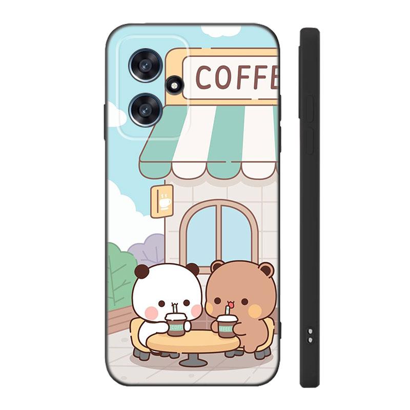 Cute BuBu DuDu Black Silicone Phone Case For Xiaomi POCO X3 X4 NFC F3 F4 GT F5 M3 M4 M6 X5 X6 Pro 5G C55 C65 M5