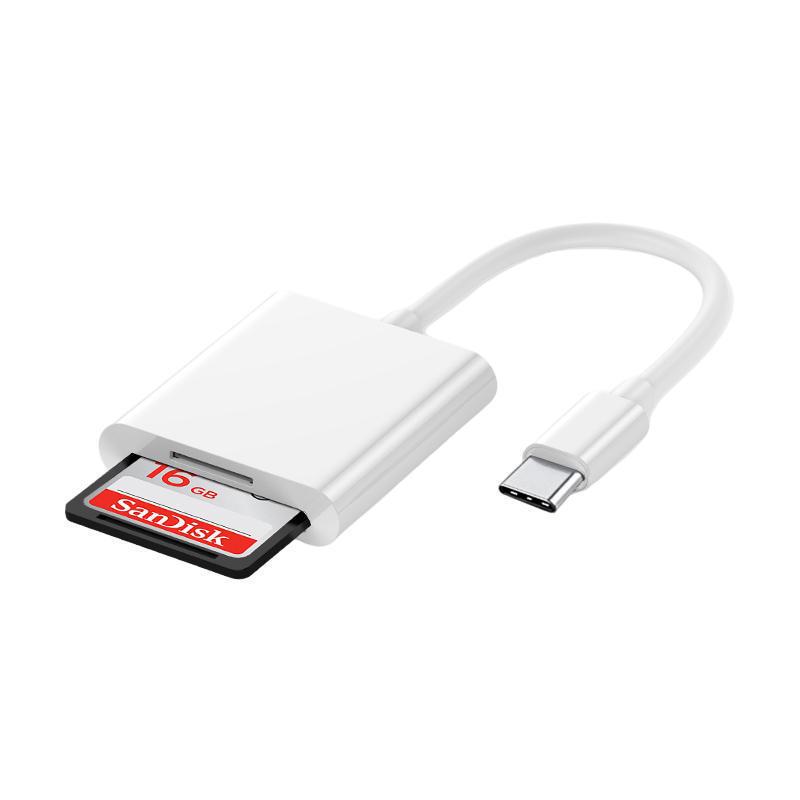 USB-C кардридер: Карта памяти, Мышь, Клавиатура, USB-накопитель, Кабель-адаптер для камеры