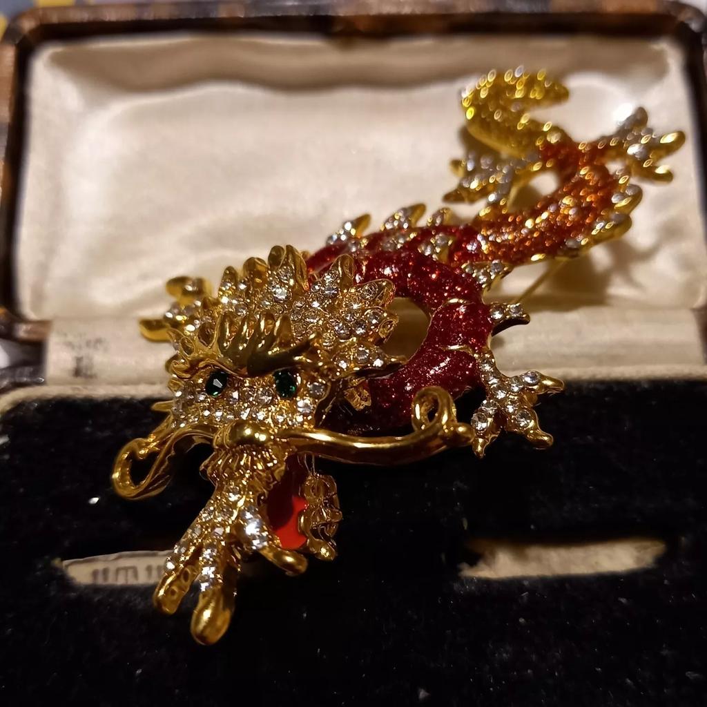 Классические Женские Мужские Модные Изысканные Эмалевые Значки Пин Винтаж Роскошная Блестящая Банкетная Вечеринка Брошь Подарок Для Женщин Девушек