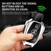 CQZ1 Alloy Style Car Key Case Cover Shell Fob Key Case Waterproof Durable For Mercedes Benz A B G R Class GLA GLK W176 W204 W251 W463