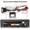 CAN Bus Decoder ISO Wiring Harness, SWC Retention RCA P&P 16Pin Car Android, for Fiat 500 2007-2015 Panda 169 Uno Palio Ypsilon