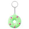 Cute Cartoon Ornaments Trinket gift Donut keychain Bag Decoration Key pendant KeyRing