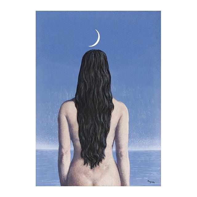 Rene Magritte Canvas Painting Surrealism Classic Artwork Reproduction Posters Print Wall Art Picture Home Decor for Living Room
