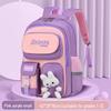 Sesame Baby Cartoon Backpack for Grades 1-6: Lightweight Schoolbag for Boys and Girls